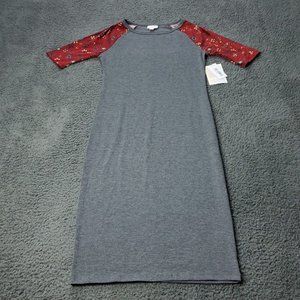 NEW LulaRoe Julia Dress Womens Size XXS Multicolor